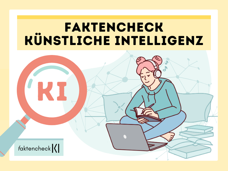 Bild: Jugendportal/Canva faktencheck KI