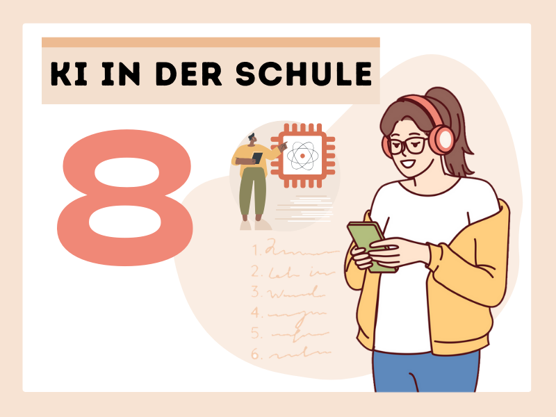 Bild: Jugendportal/Canva KI in der Schule